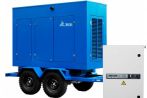 ТСС ЭД-400-Т400-2РПМ17 (Mecc Alte) в погодозащитном кожухе на прицепе с АВР